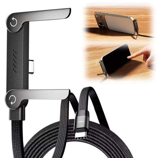 T-Shaped C-to-C Fast Charging Cable